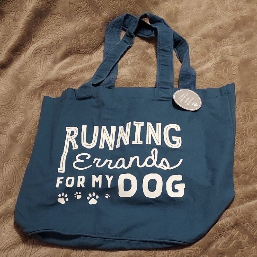 Blue Dog Errand Tote Bag